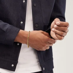 Tiffany & Co. Venetian link bracelet in 18k gold, medium. | ^ Bracelets|Men's Jewelry