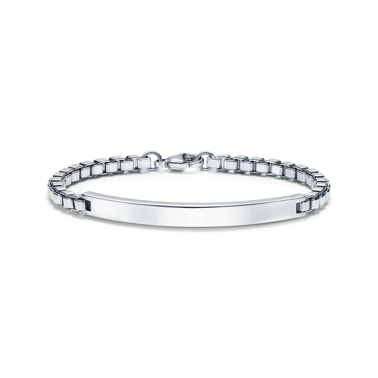 Tiffany & Co. Venetian Link I.D. men's bracelet in sterling silver. | ^ Bracelets|Men's Jewelry