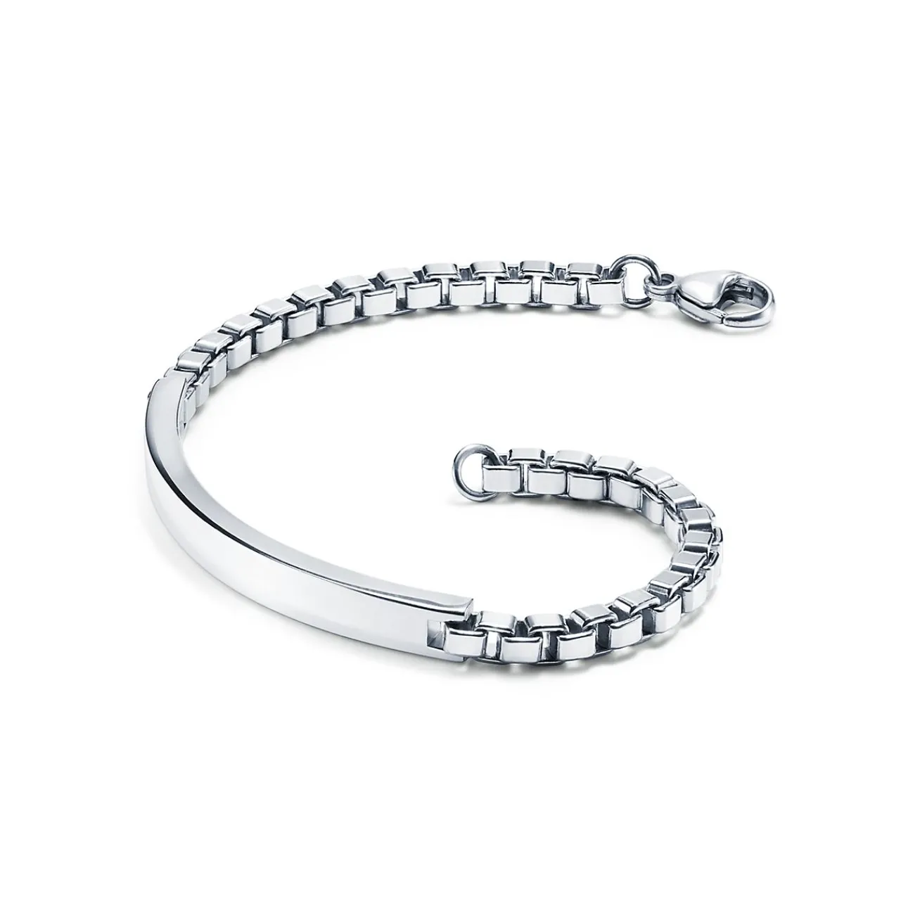 Tiffany & Co. Venetian Link I.D. men's bracelet in sterling silver. | ^ Bracelets|Men's Jewelry