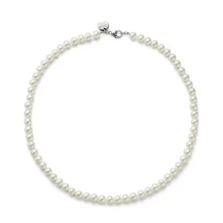 Tiffany & Co. Ziegfeld Collection Pearl Necklace with a Silver Clasp, 6-7 mm | ^ Necklaces & Pendants|Sterling Silver Jewelry